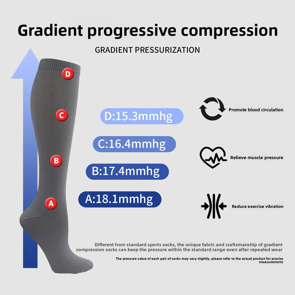FlowStride™ Wide Compression Socks – Improve Circulation & Reduce Leg Fatigue