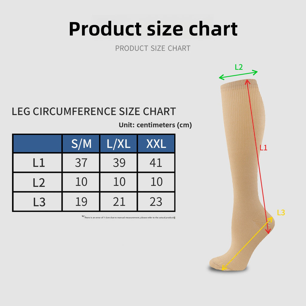 FlowStride™ Wide Compression Socks – Improve Circulation & Reduce Leg Fatigue